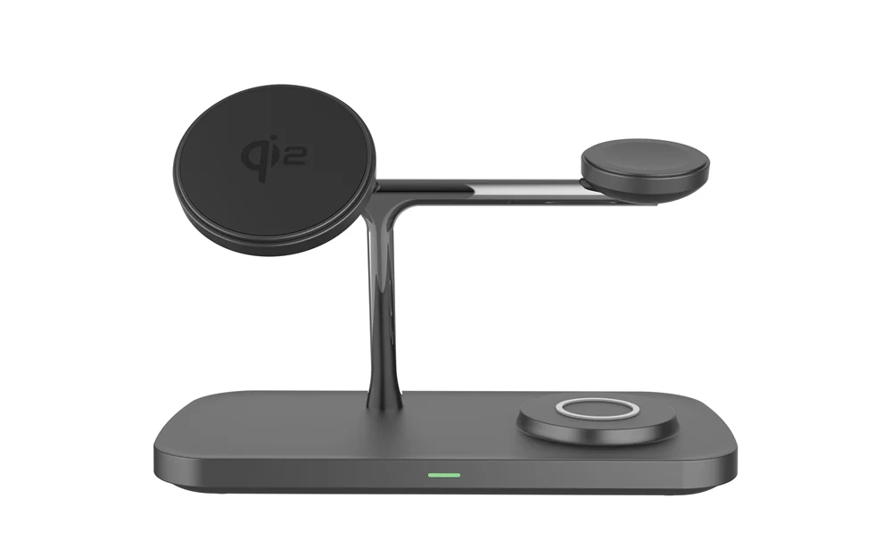 Qi-Certified 15W Magnetic Wireless Charging Station – Apple Devices