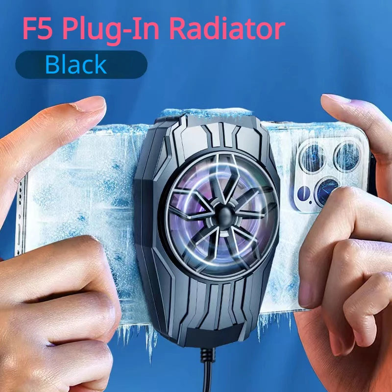 Turbo Hurricane Phone Cooler โ USB Gaming Cooling Fan for iPhone & Android