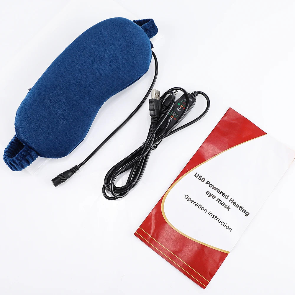 Electric Heating Eye Mask – Infrared Hot Compress Eye Massager