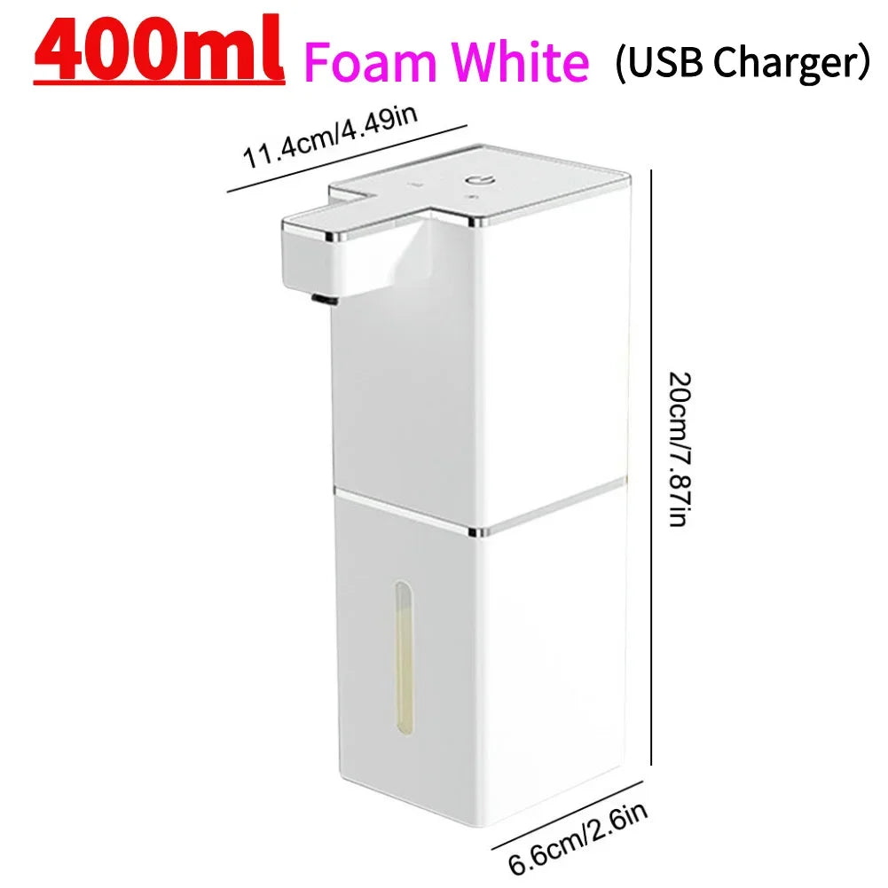 APWIKOGER Touchless Automatic Foam Soap Dispenser – Infrared Sensor, 3 Adjustable Levels, Stainless Steel