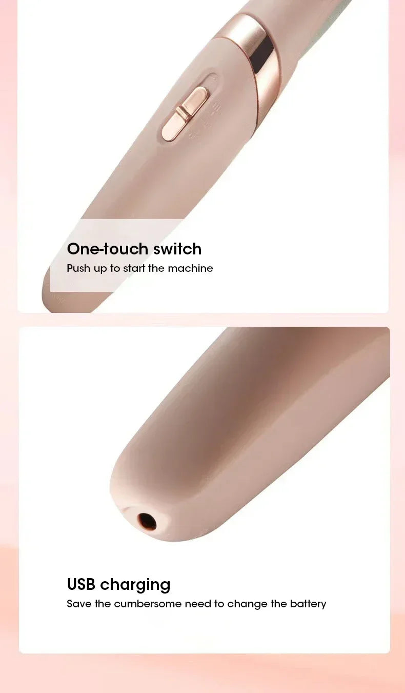 NOCCLILI Electric Foot Callus Remover – Rechargeable Waterproof Pedicure Foot File