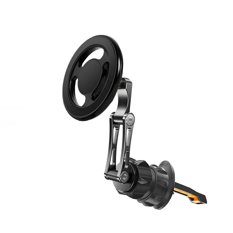 All-Metal Magnetic Car Charger 15W | iPhone & Samsung