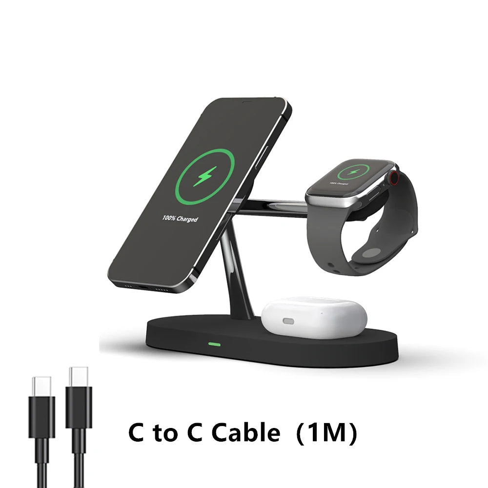 MagSafe Wireless Charging Station with LED Indicator – Apple Only
