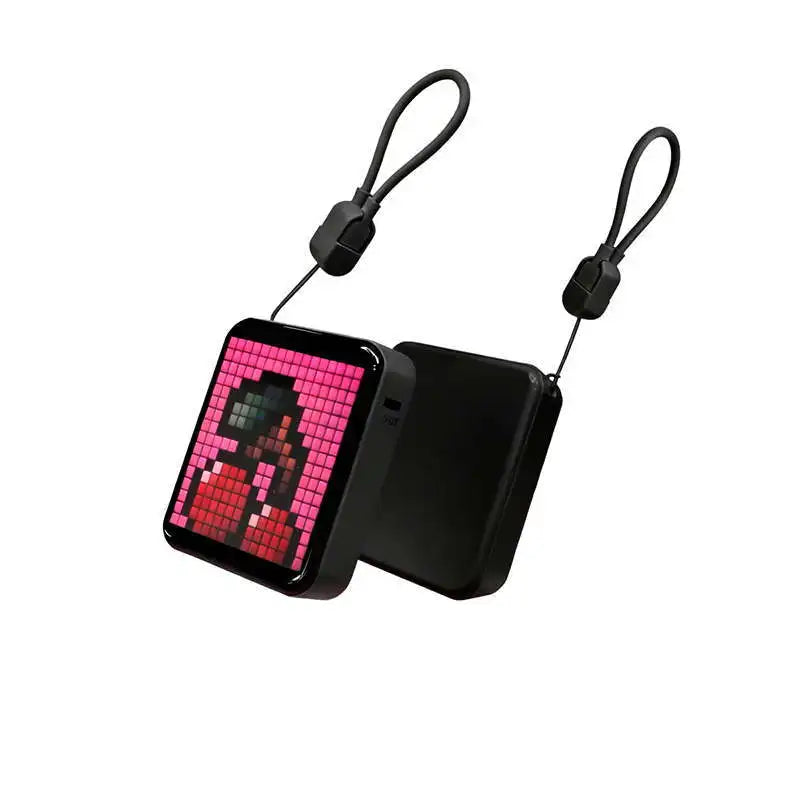 Pixel Display Power Bank 5000mAh β RGB Bluetooth Screen USB-C Fast Charger with LED Light