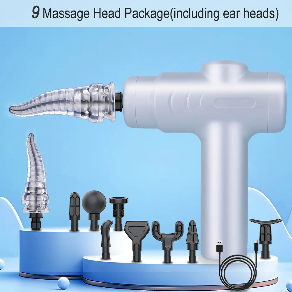 GraySwan Percussion Massage Gun β Variable Frequency Deep Tissue Muscle Relaxation