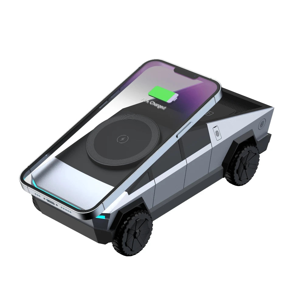Desktop Cyber 3-in-1 Magnetic Fast Wireless Charging Stand for iPhone, Apple Watch, Samsung Watch & AirPods Pro