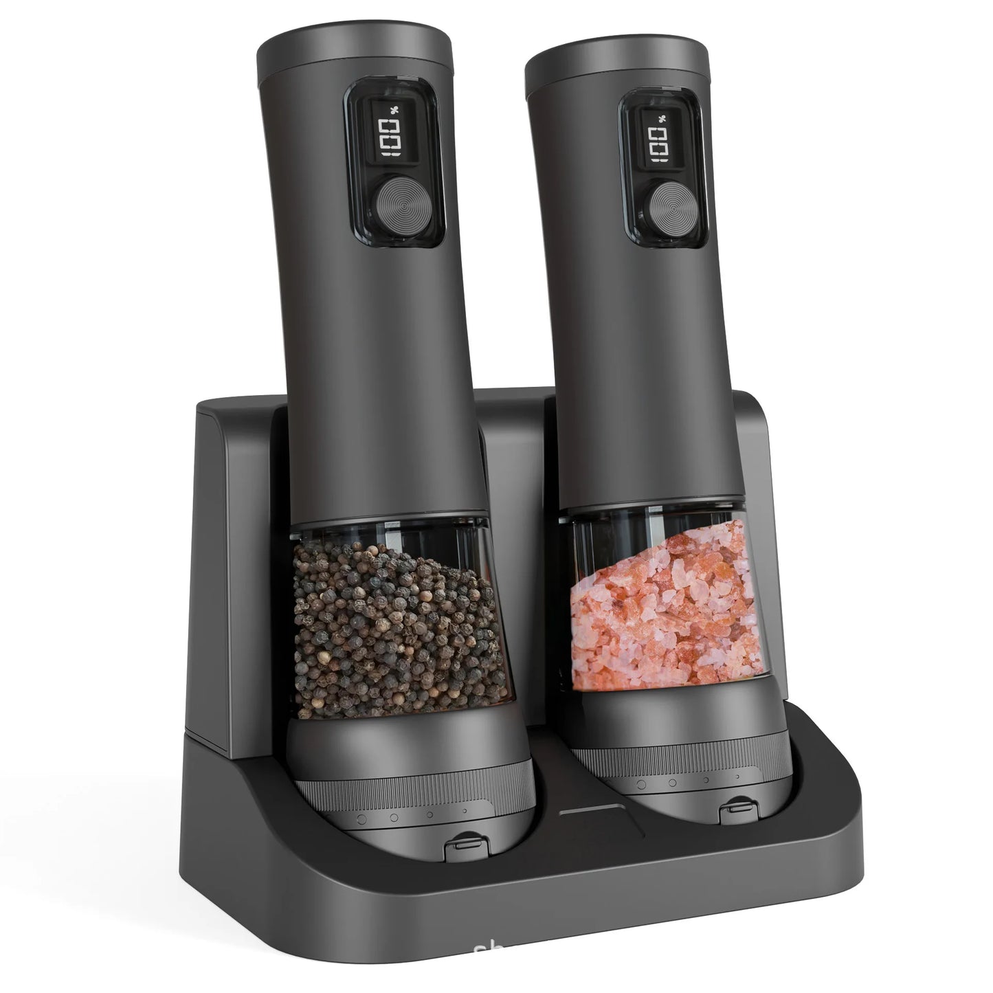 Electric Salt & Pepper Grinder – Stainless Steel Automatic Mill (mimo-26)