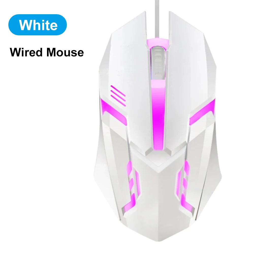 Bluetooth 5.2 & 2.4G Wireless Gaming Mouse – Rechargeable, Silent Click, 6-Button
