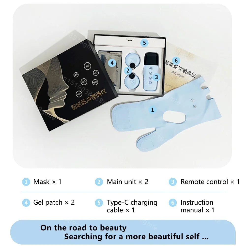 Voguish Facial Lifting Device – Rechargeable Skin Tightening Massager