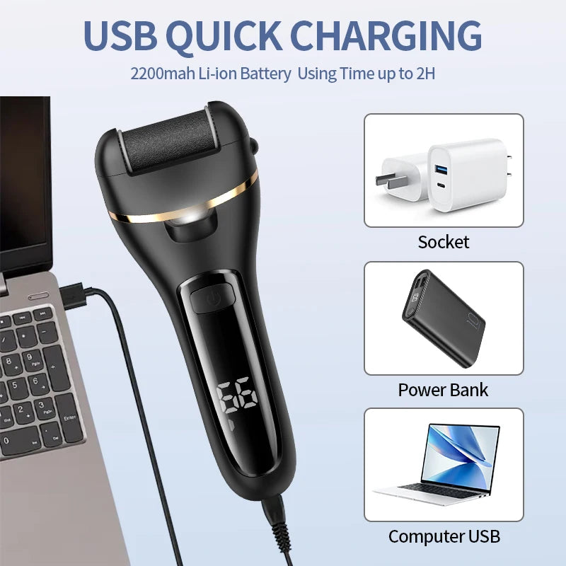 DUTRIEUX Electric Nail Clipper – Rechargeable Automatic Nail Trimmer with Universal Voltage