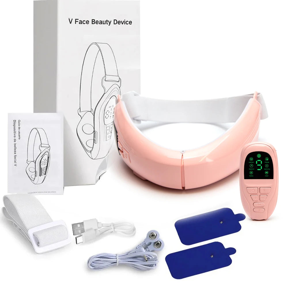 MERALL V Face Facial Lifting Device – Electric Chin & Jawline Sculpting Massager