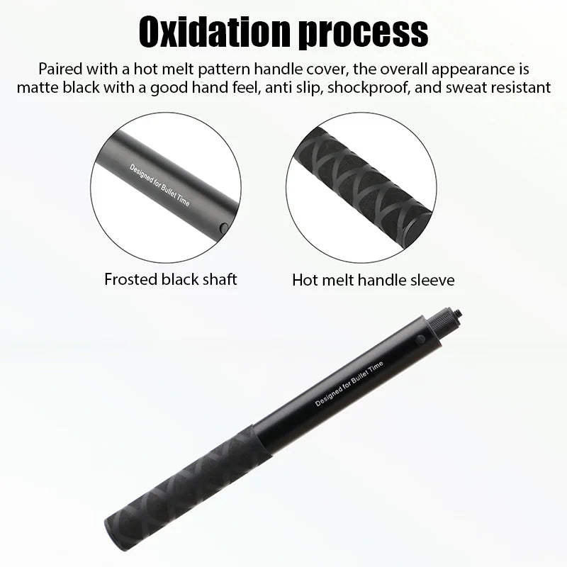 Carbon Fiber Invisible Selfie Stick 120cm for Insta360 & Action Cameras