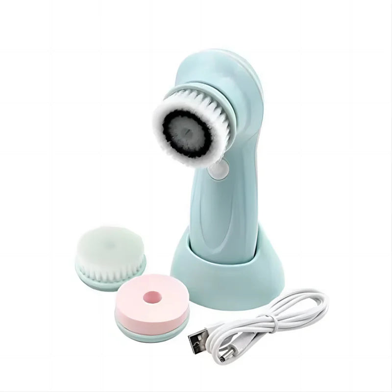 VIMYSHOW 801 Facial Cleansing Brush Set – Rechargeable Cordless Deep Clean System