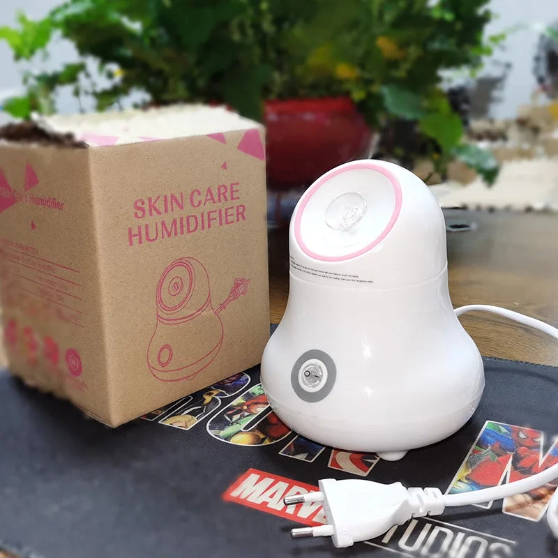ANBADUBA Hot & Cold Facial Steamer – Nano Mist Skin Hydration & Cleansing Device