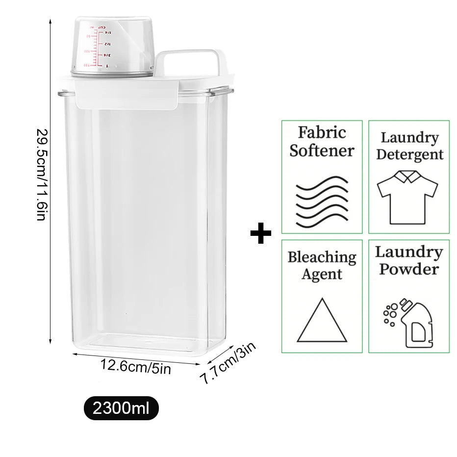 Laundry Detergent Dispenser – Airtight & Refillable