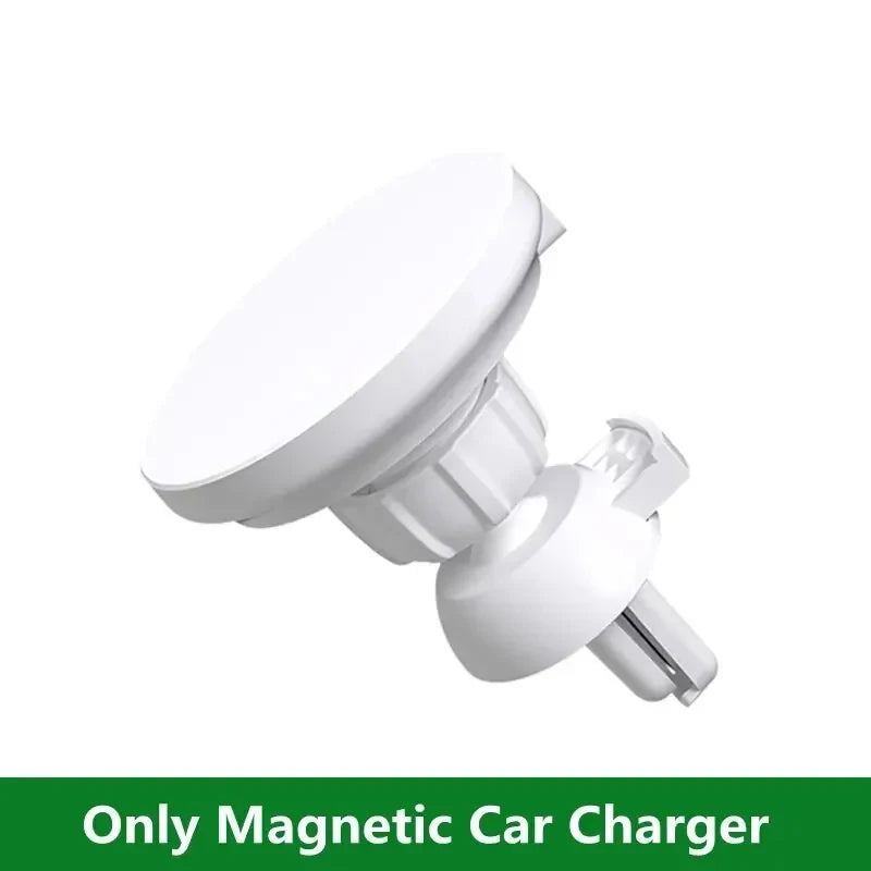 30W MagSafe-Style Car Charger – Magnetic Air Vent Phone Mount