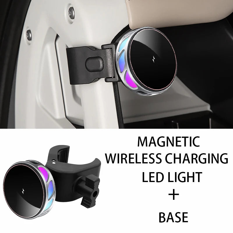 Magnetic Gravity Phone Holder with Wireless Charging