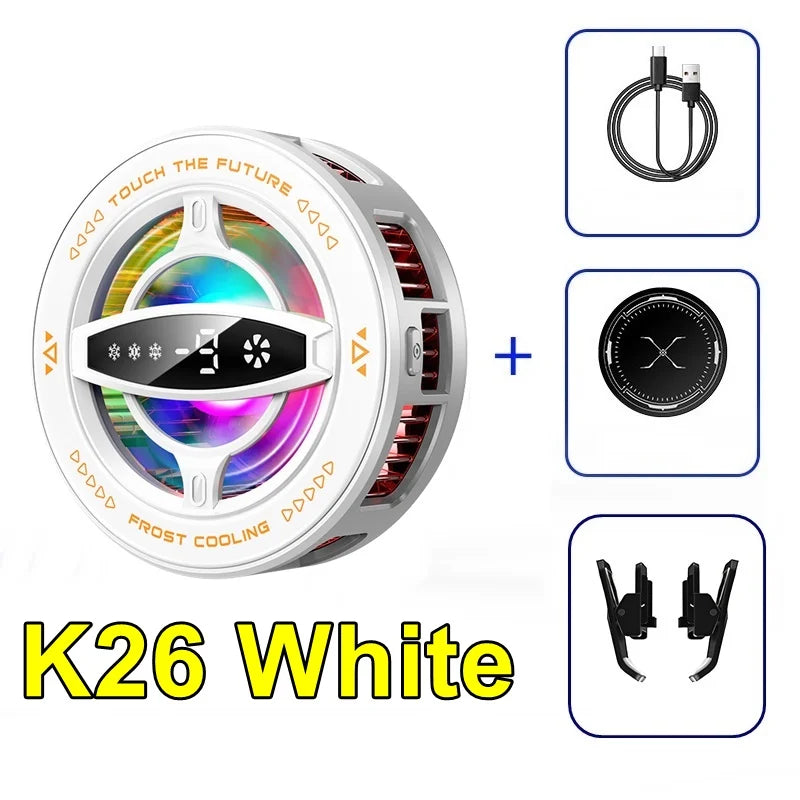 K20 Universal Magnetic Phone Cooler for Gaming | Digital Display