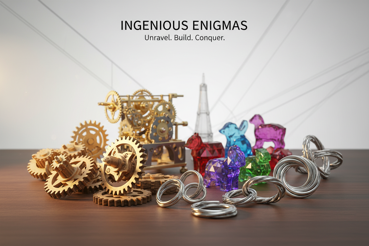 🧸3D & Mechanical Puzzles