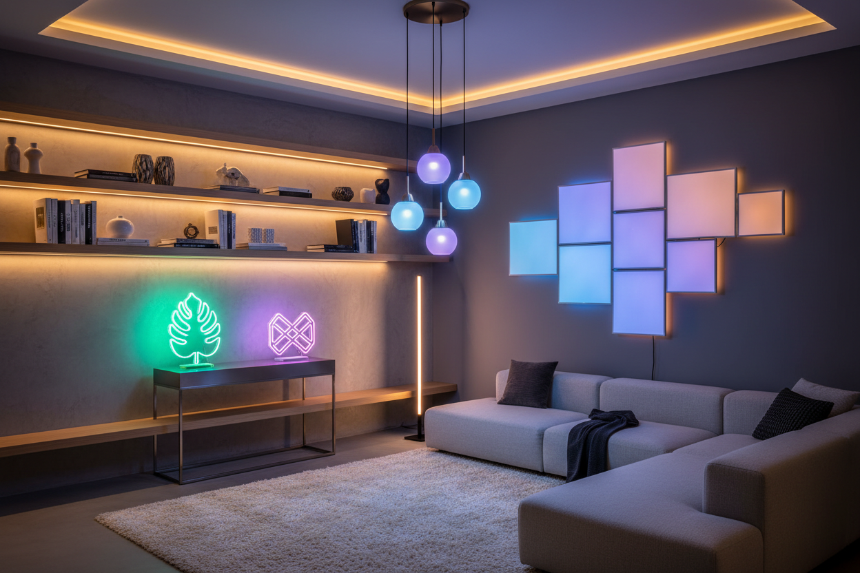 🏠Smart Lighting & LED Decor