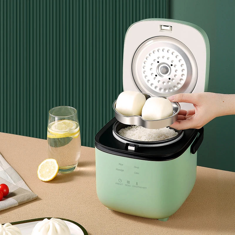 BALASHOV 1.2L Mini Electric Rice Cooker – Compact 200W Rice & Porridge Cooker