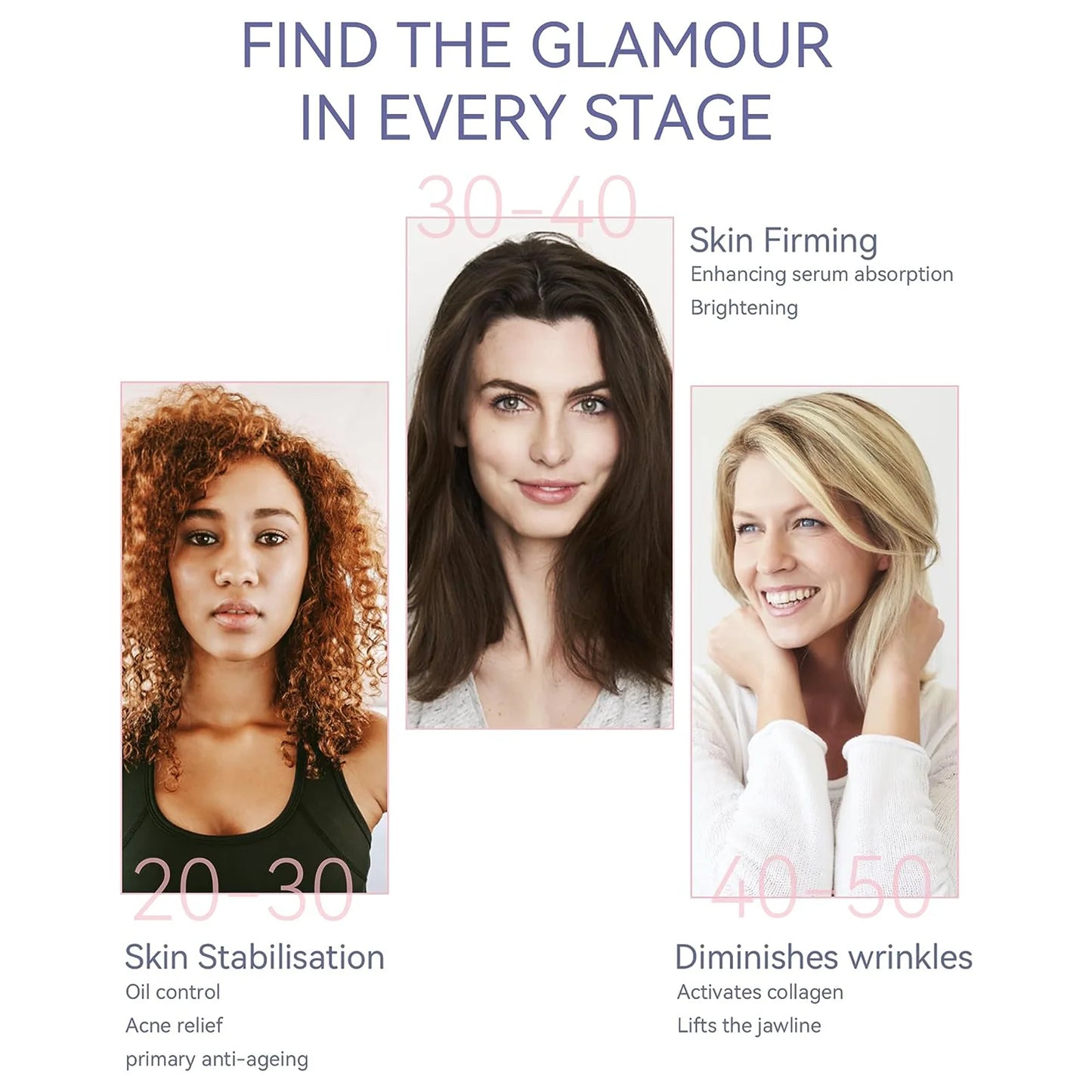 Anlan Multifunction Beauty Device – EMS Lifting, Deep Cleansing & LED Therapy