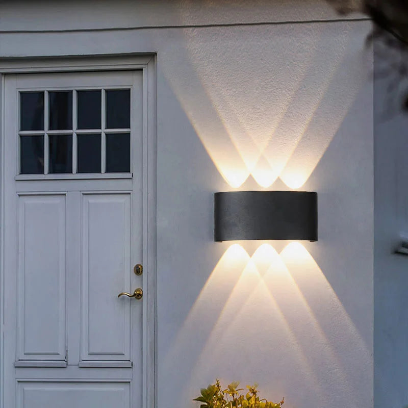 ErtimeLED IP65 Up & Down LED Wall Light | Indoor Outdoor Waterproof Sconce (2W–12W)