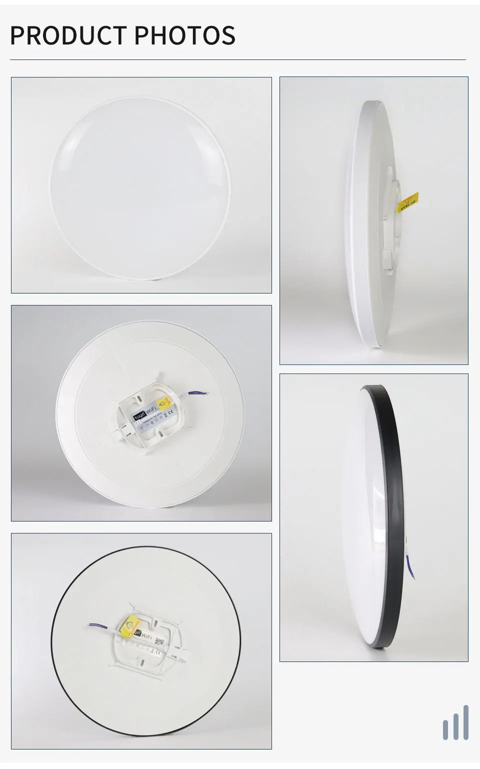 Tuya Smart LED Ceiling Light | WiFi RGB Dimmable 24W Modern Lamp