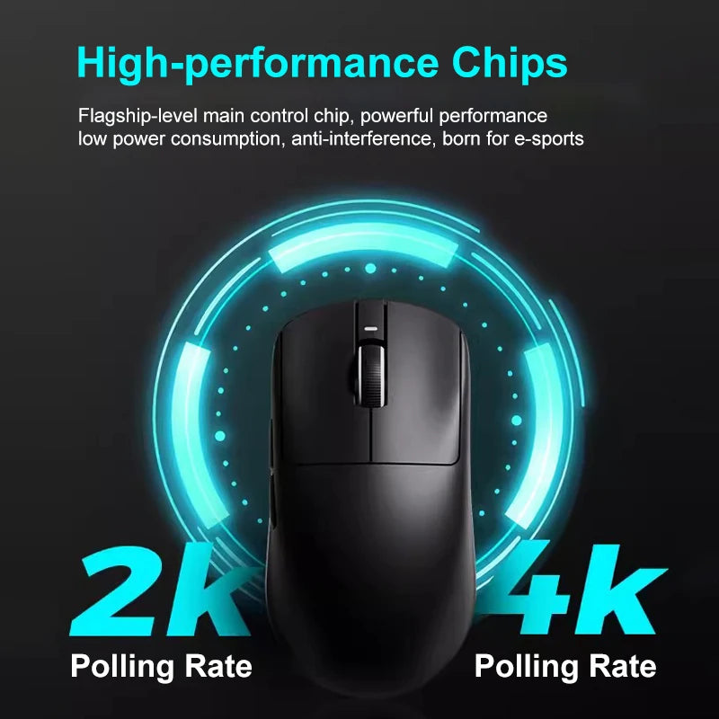 ro Wireless Gaming Mouse – PAW3395, 26,000 DPI, Ultra-Light