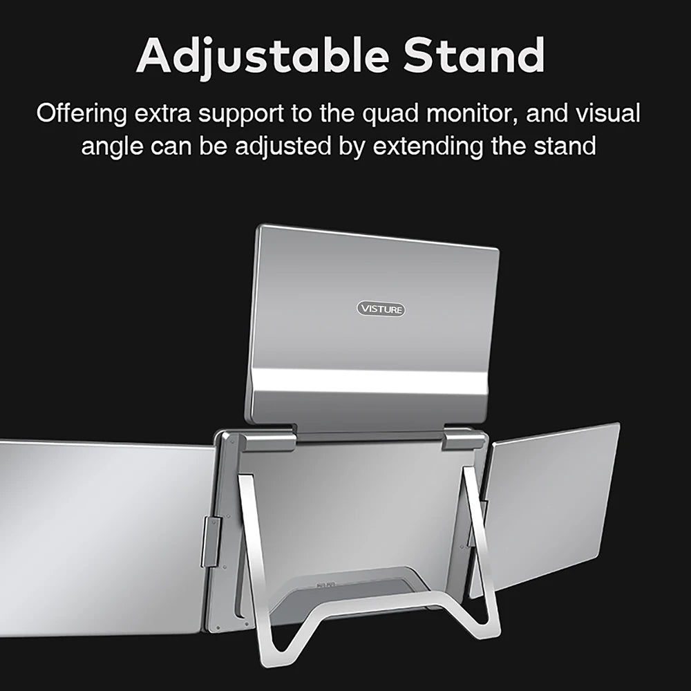 Rospider 16″ Portable Monitor – 1920×1200 IPS, 16:10, USB-C Swivel Display