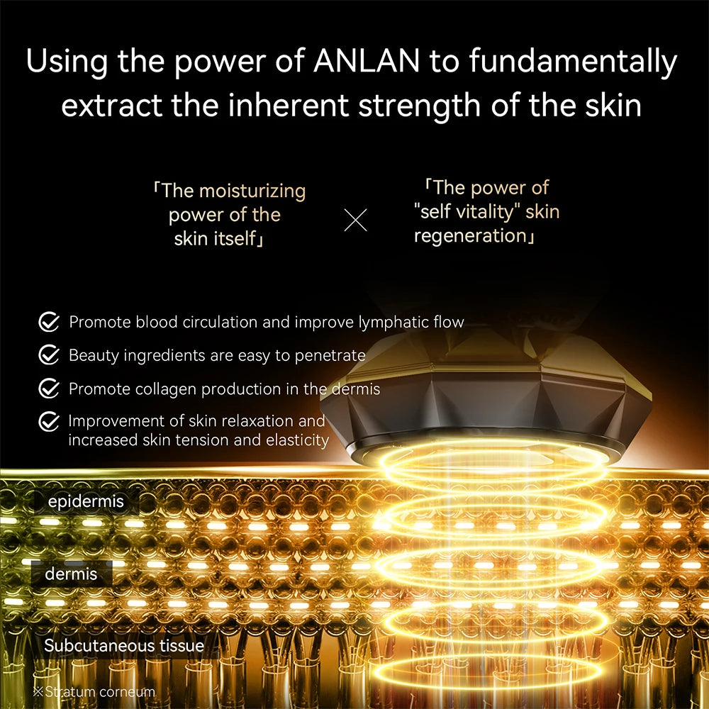 Anlan Multi-Polar Beauty Device Pro – RF EMS LED Anti-Aging Facial Massager