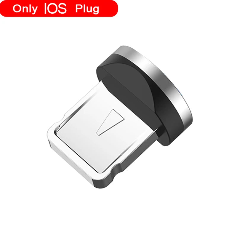 Magnetic Charging Cable 360 Degree – USB-A to Type-C / Lightning / Micro USB (2.4A)