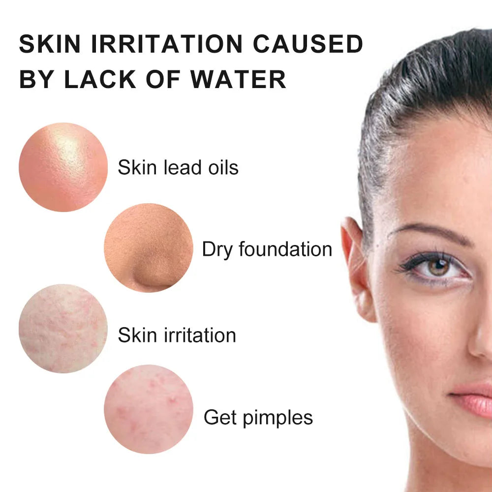 SALORIE Nano Facial Mist Sprayer – Rechargeable 30ml Ionic Face Spray for Skin Hydration