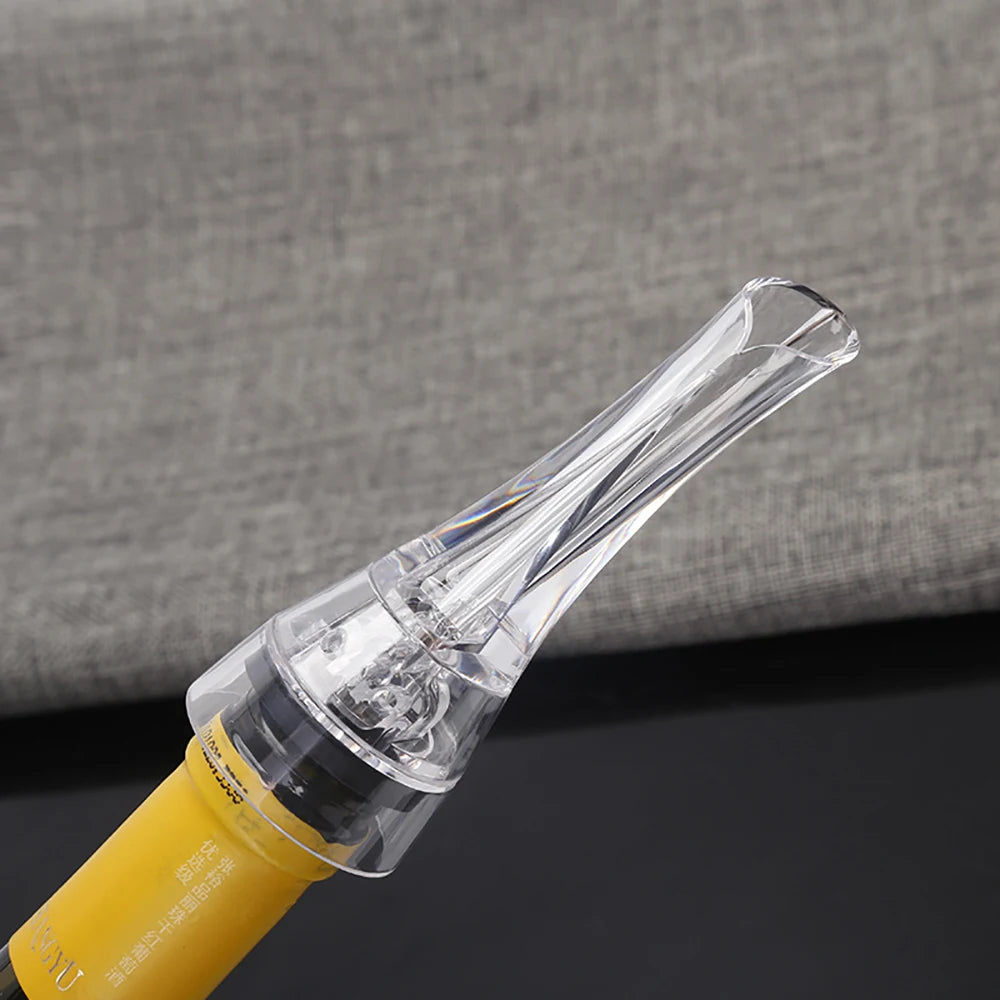 Upors Instant Wine Aerator Pourer – Compact Decanter Attachment for Red & White Wine
