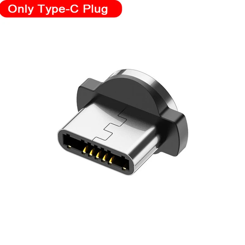 Magnetic Charging Cable 360 Degree – USB-A to Type-C / Lightning / Micro USB (2.4A)