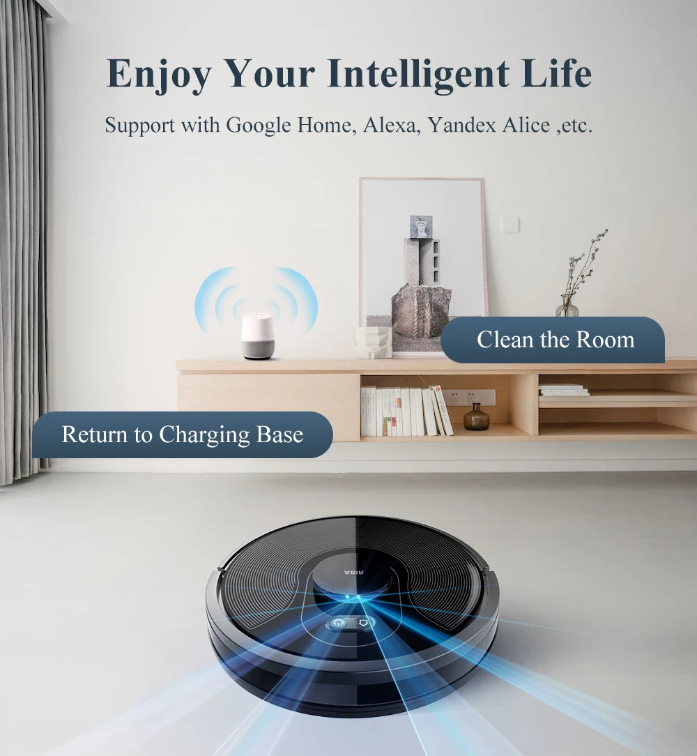 ABIR X8 Smart Robot Vacuum Cleaner – Dual Laser SLAM, Y-Shape Mopping, 3-Year Warranty