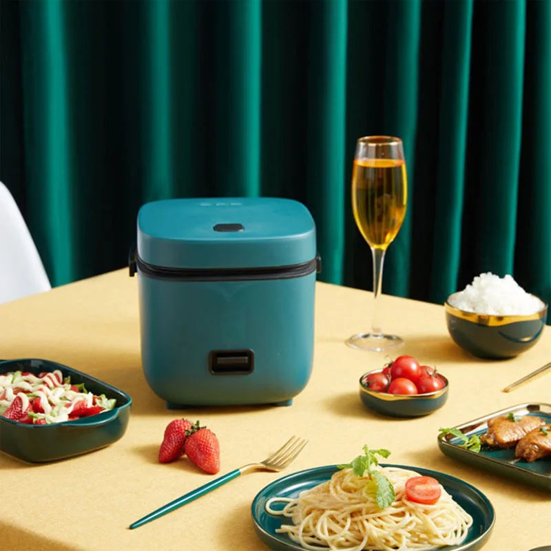 BALASHOV 1.2L Mini Electric Rice Cooker – Compact 200W Rice & Porridge Cooker