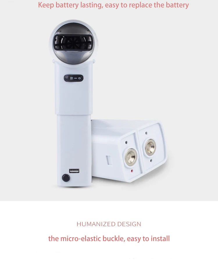 UMAY Portable Cordless Hair Dryer RX-010 – 400W Thermostatic Hot & Cold Wind, Travel-Ready