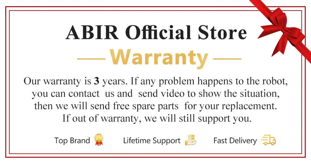 ABIR X8 Smart Robot Vacuum Cleaner – Dual Laser SLAM, Y-Shape Mopping, 3-Year Warranty