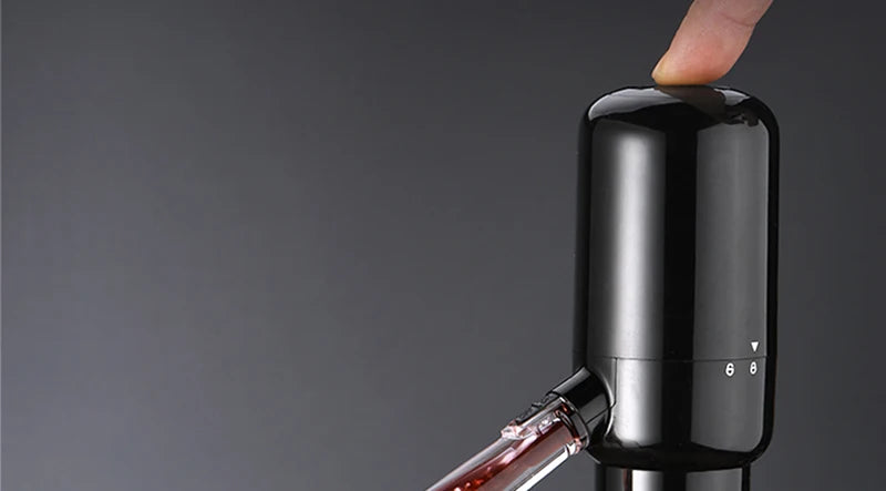 Electric Wine Decanter & Aerator – Automatic Sobering Dispenser with USB Rechargeable Option