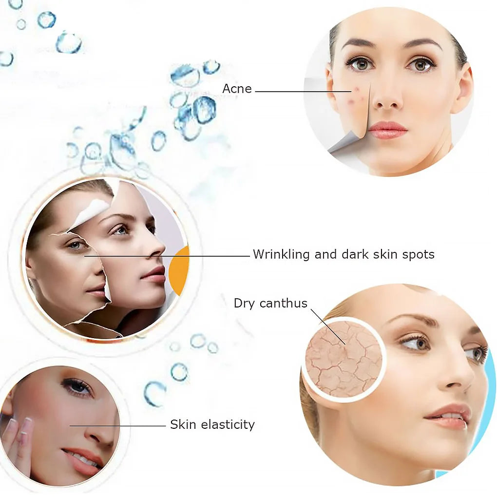 Semimesei Facial Steamer – Electric Cold Mist Skin Hydration & Pore Care Device