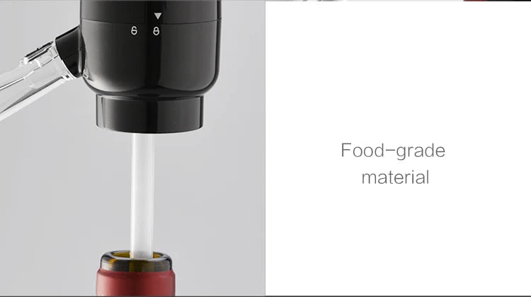 Electric Wine Decanter & Aerator – Automatic Sobering Dispenser with USB Rechargeable Option