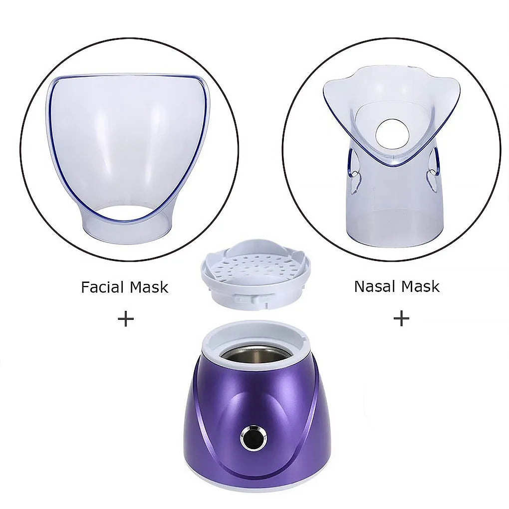 Semimesei Facial Steamer – Electric Cold Mist Skin Hydration & Pore Care Device