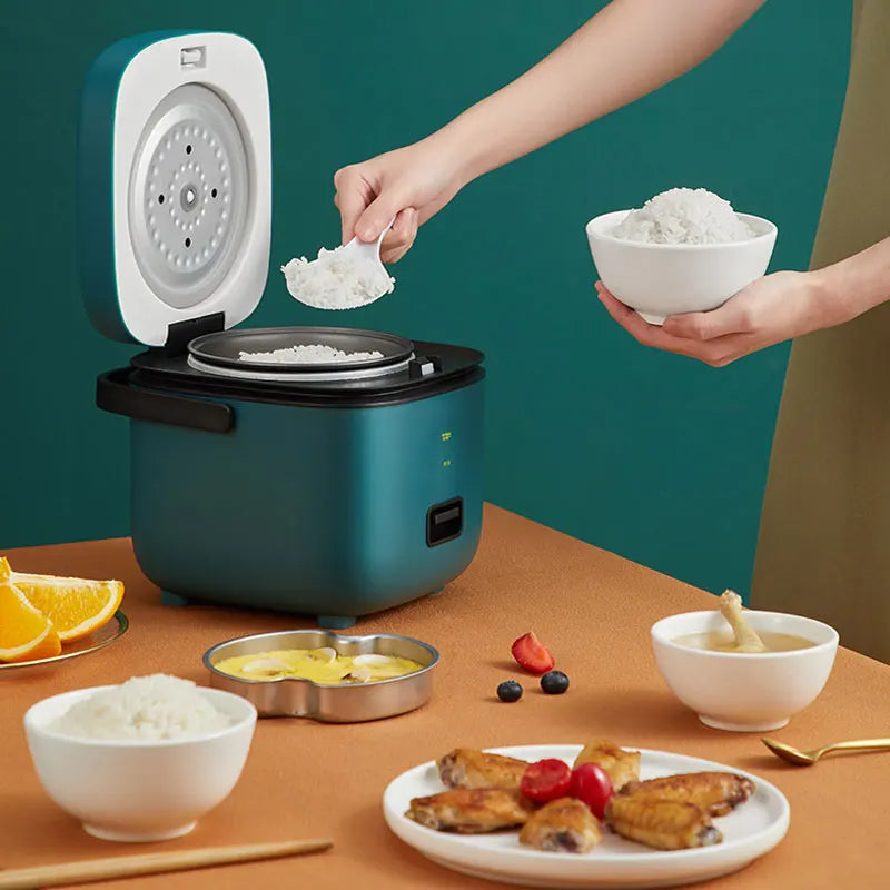 BALASHOV 1.2L Mini Electric Rice Cooker – Compact 200W Rice & Porridge Cooker