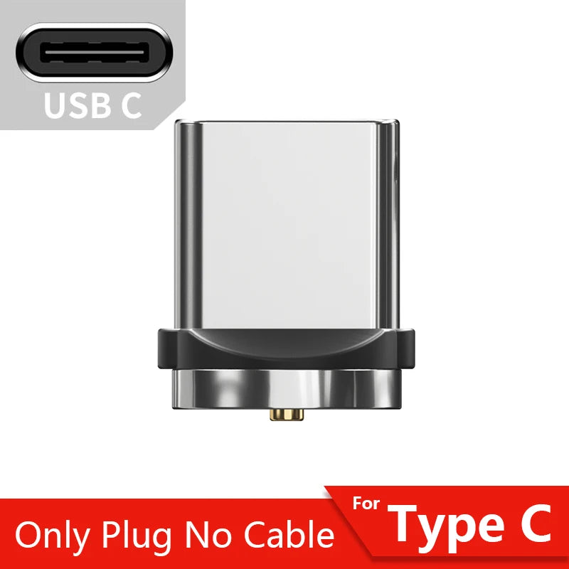 Magnetic Phone Charging Cable 2.4A | LED Breathing Light & 540° Rotation