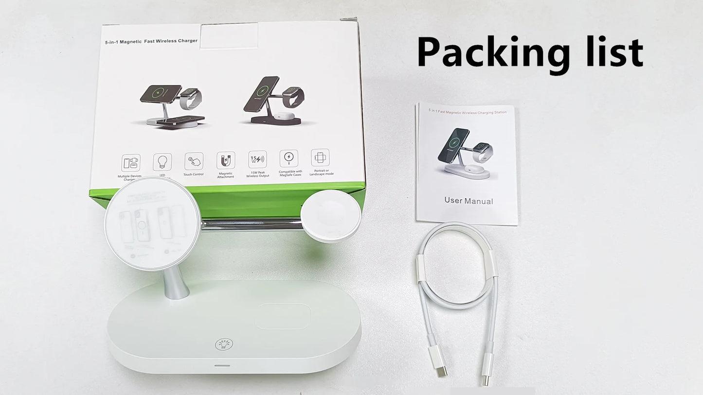 MagSafe Wireless Charging Station with LED Indicator – Apple Only