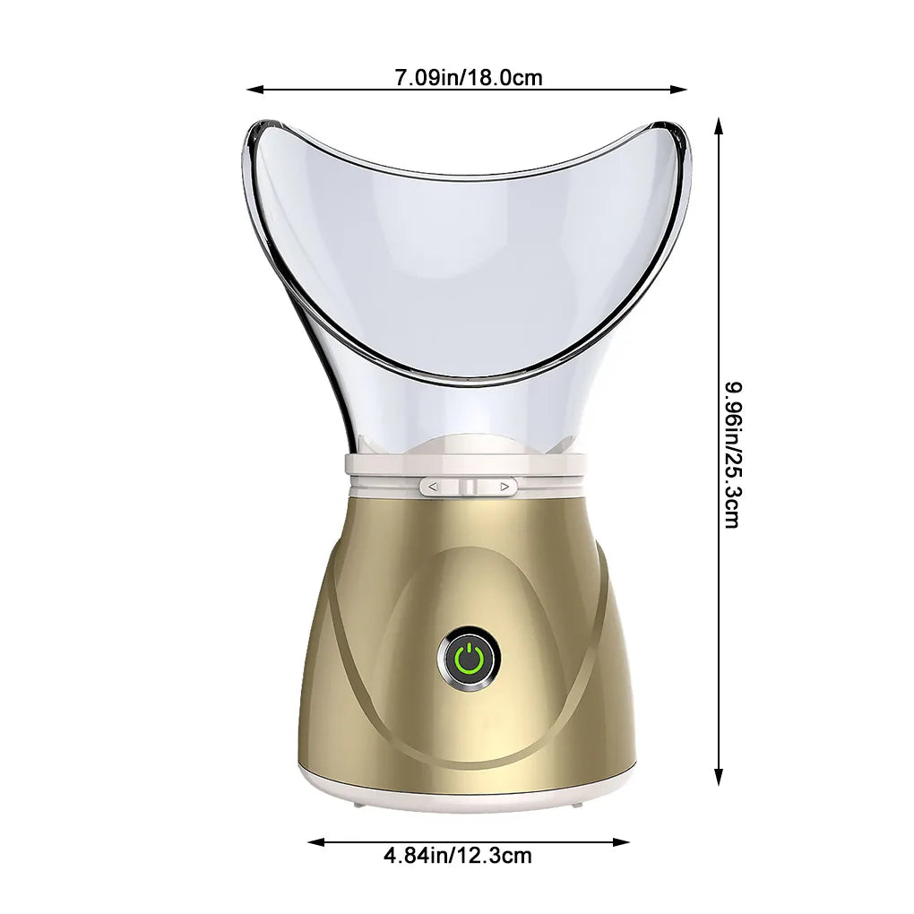 Semimesei Facial Steamer – Electric Cold Mist Skin Hydration & Pore Care Device