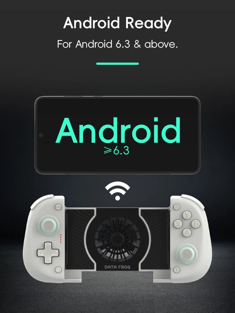 X3 Wireless Gaming Controller for Android – Hall Joystick Mobile Gamepad with Cooling