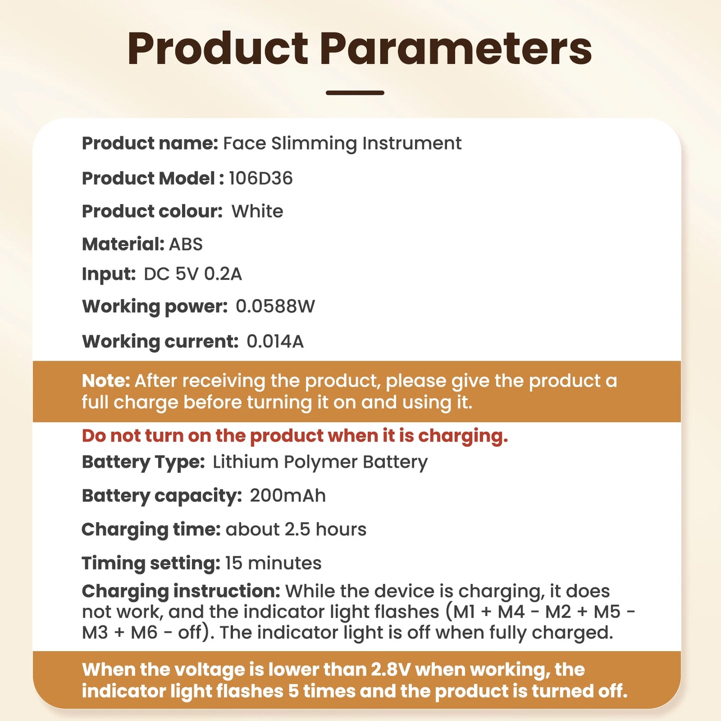 Hailicare Facial Lifting Instrument – EMS Vibration V-Face Slimming Belt