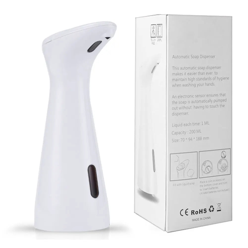 Alloet Touchless Liquid Soap Dispenser – IPX6/IPX7 Waterproof, Battery Powered Automatic Dispenser